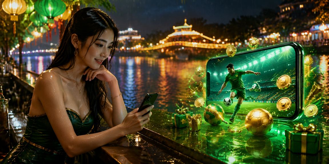 Không gian giải trí casino hiện đại tại Việt Nam với ánh đèn rực rỡ và bàn chơi trực tiếp